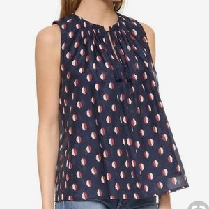 Madewell oversized tank with tassels